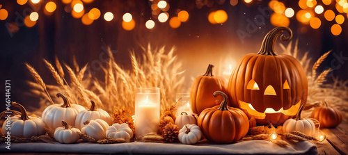 Halloween Pumpkin Lantern Theme