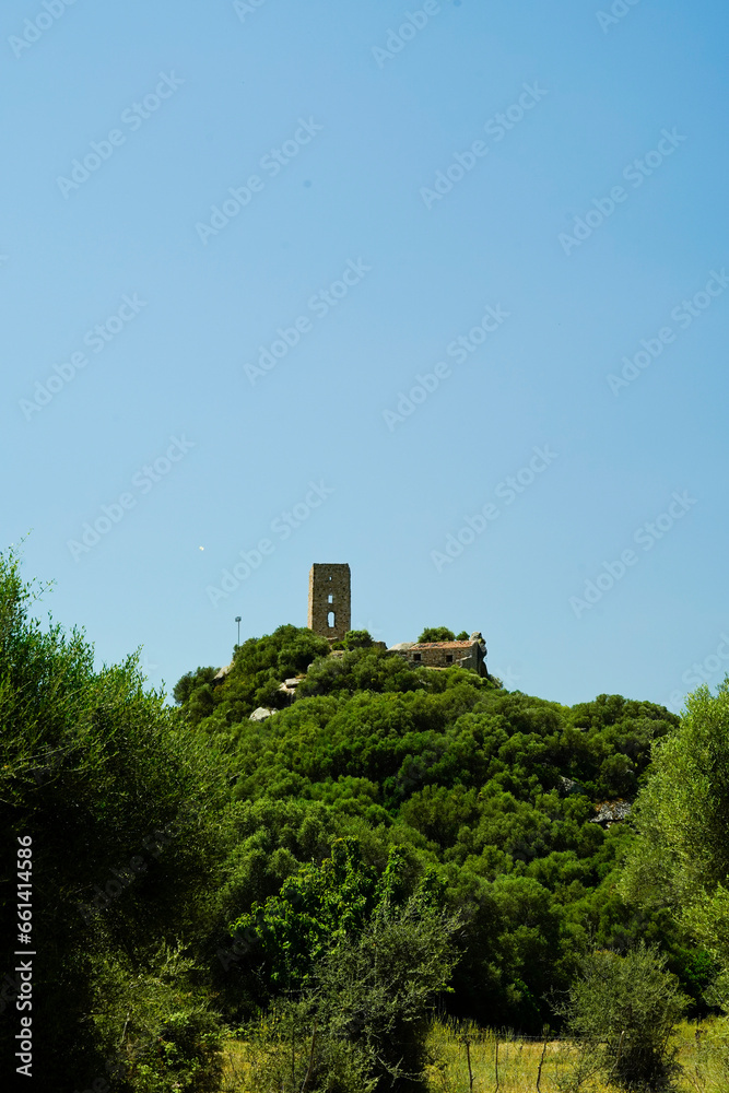 Castello di Pedres, Olbia. Sardegna. Italy