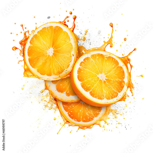 orange and water splash orange, fruit, water, food, citrus, fresh, splash, slice, isolated, juice, healthy, drop, white, lemon, 