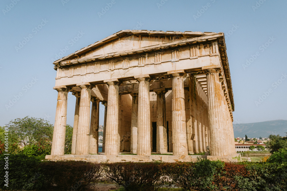 Fototapeta premium Temple of Hephaestus - part of Agora Athens Greece