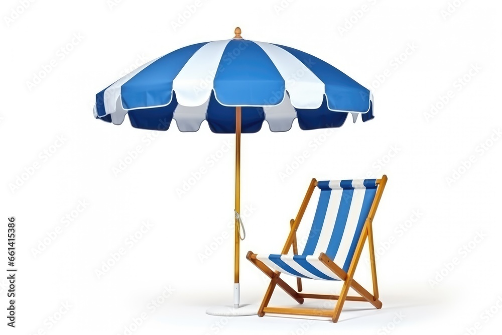 Deck chair, beach umbrella Deck chair, beach umbrella