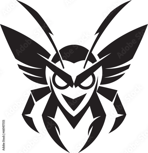 Elegant Monochrome Stingers of Power Contemporary Guardian in the Shadows