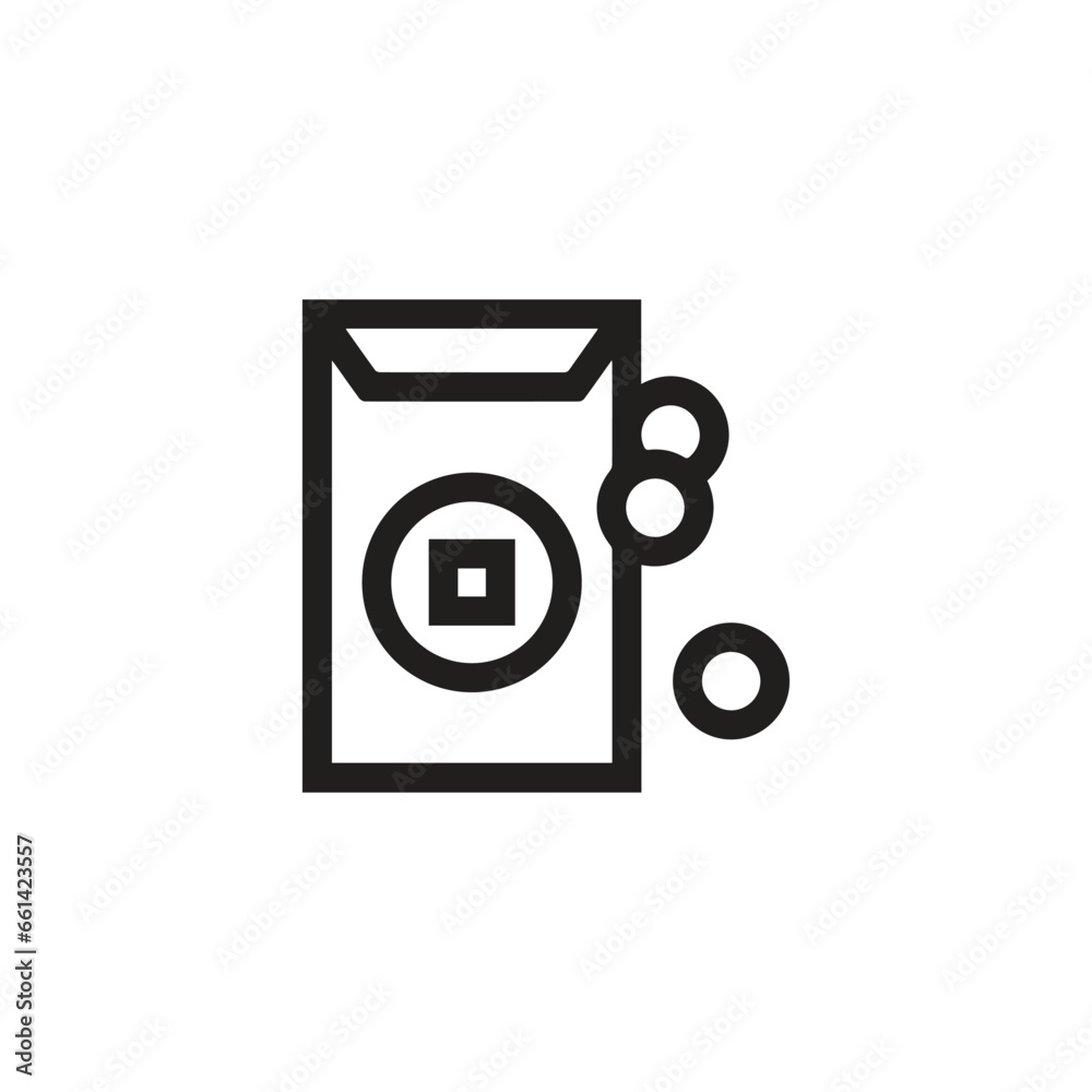 Red Envelope icon vector. Linear style sign for mobile concept and web design. Red Envelope symbol illustration. Pixel vector graphics - Vector.
Red Envelope icon vector. Linear style sign for mobile concept and web design. Red Envelope symbol illustration. Pixel vector graphics - Vector.