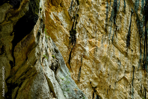 Lo spettacolare canyon della Gola del Gorropu nel Supramonte di Orgosolo. Provincia di Nuoro, Sardegna. Italia photo