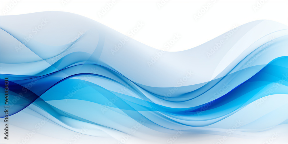 Abstrakter Hintergrund mit blauen Wellen auf weißen Hintergrund Abstrakter Hintergrund mit blauen Wellen auf weißen Hintergrund