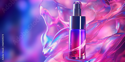 Purple Pink Beauty Collagen Skin Serum And Vitamin