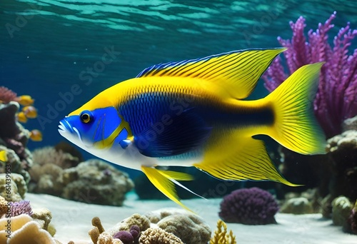 fish in aquarium