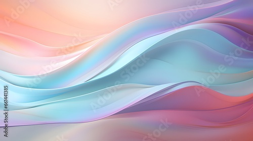 Abstract Bright Background, Gentle Abstract Background in Pastel Colors © Lucky Ai