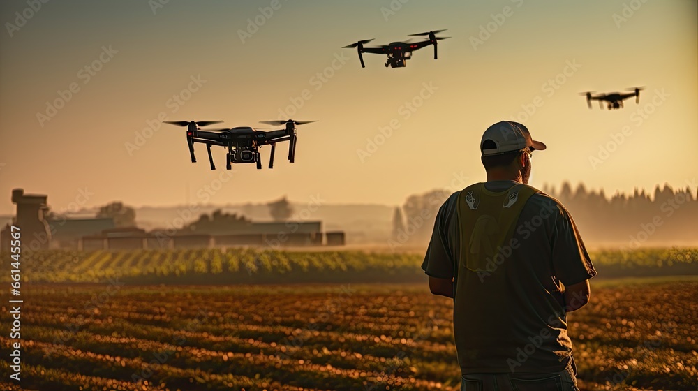 Revolutionizing Agriculture: The Future with Drones and AI Revolutionizing Agriculture: The Future with Drones and AI