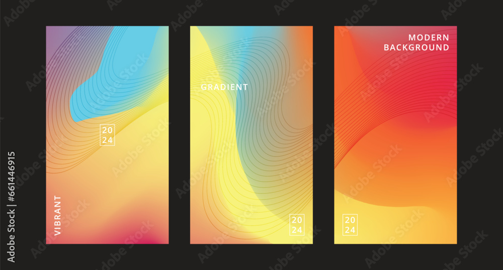 Elegant abstract fluids background vector template with vibrant color transitions. Perfect for modern designs and presentations. Versatile background for digital art and promotional materials Elegant abstract fluids background vector template with vibrant color transitions. Perfect for modern designs and presentations. Versatile background for digital art and promotional materials