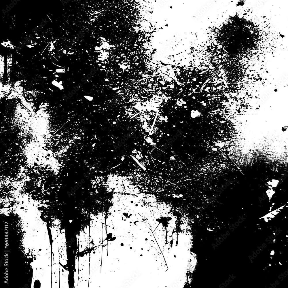 Black grunge dusty background. Pattern of spots, stains, ink, dots. Damaged backdrop. Vintage texture. Distressed dirty artistic design element for web, print, social media, banner Black grunge dusty background. Pattern of spots, stains, ink, dots. Damaged backdrop. Vintage texture. Distressed dirty artistic design element for web, print, social media, banner