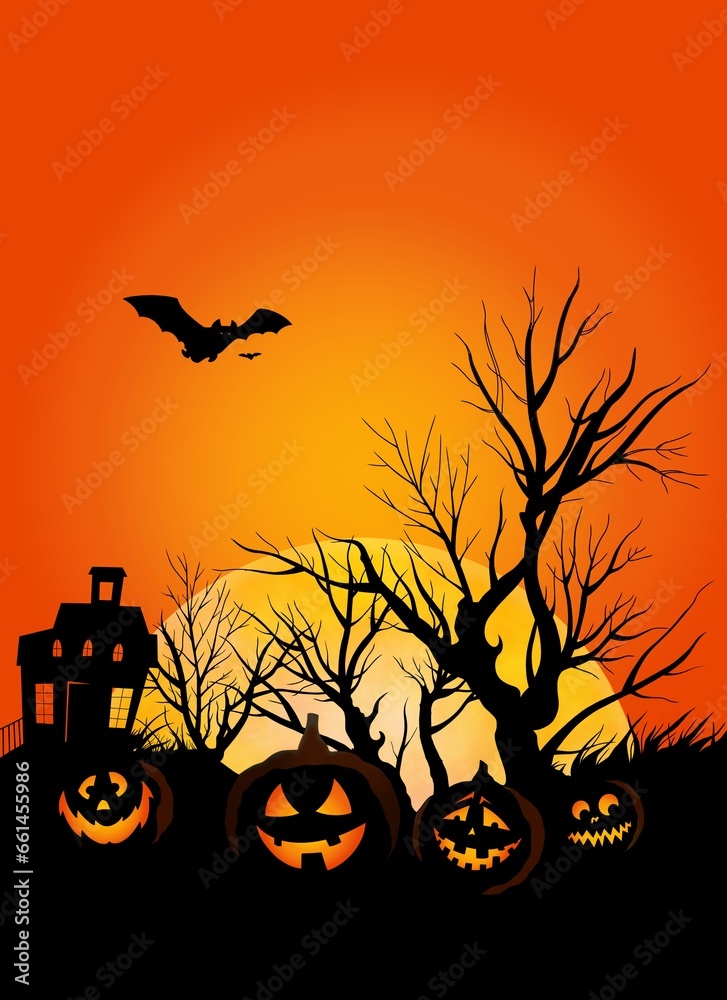 halloween background with pumpkin halloween background with pumpkin