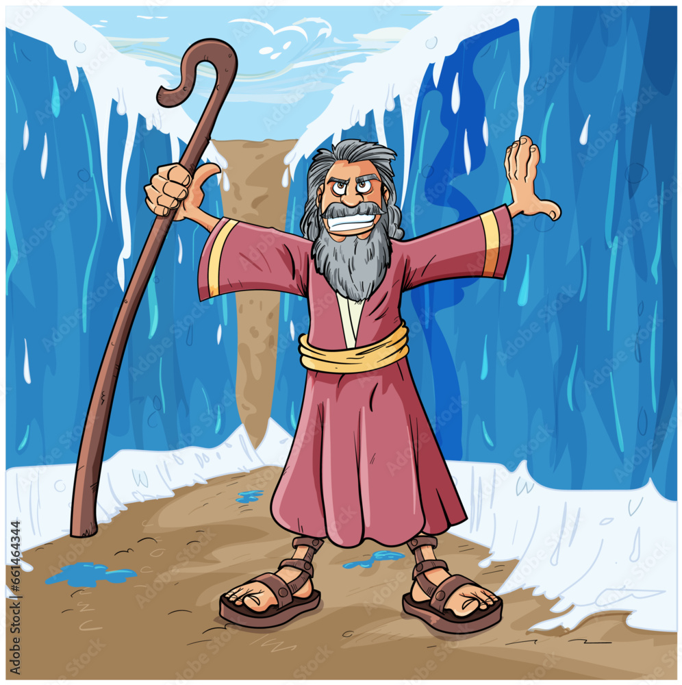 Moses Parting The Red Sea Coloring Page New Moses Crossing The Red Sea