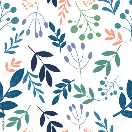 pattern vector design  background design   floral pattern   Vector illustration.  