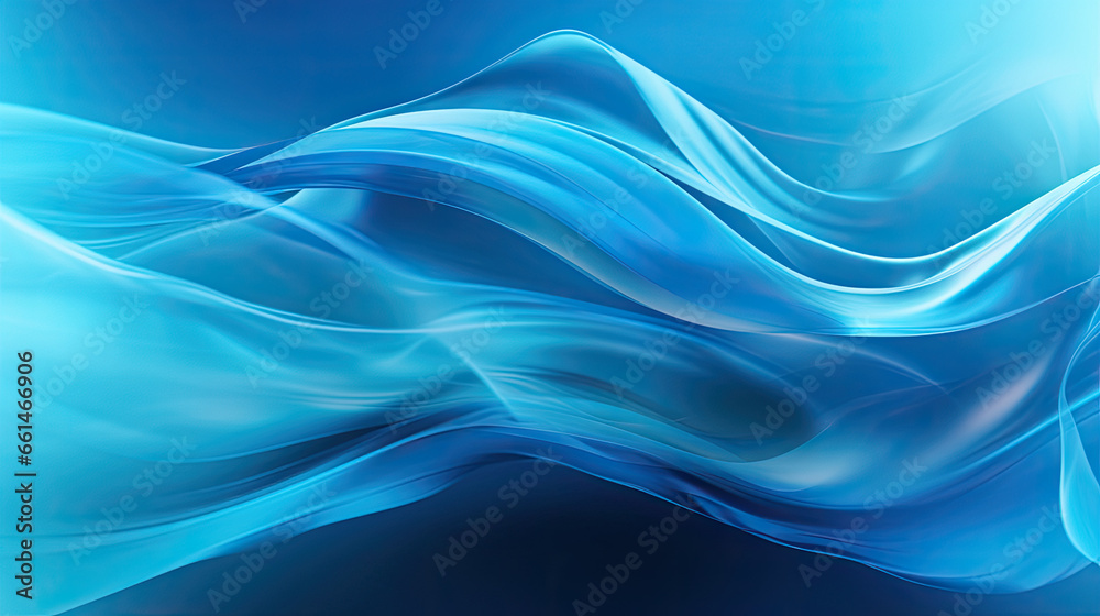 Fototapeta premium Dynamic Blue Background Created with Generative AI 