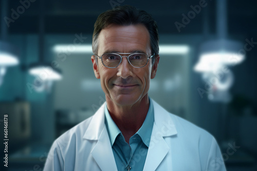 doctor adult man in a hospital