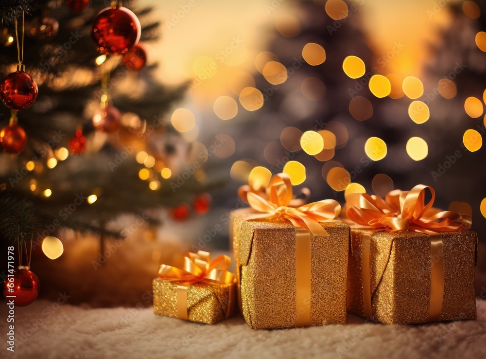 christmas gift and candle christmas gift and candle