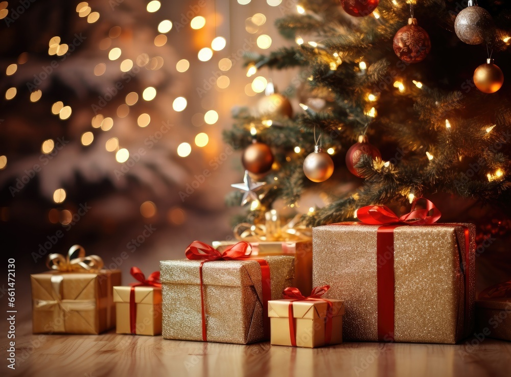 christmas gift and candle christmas gift and candle