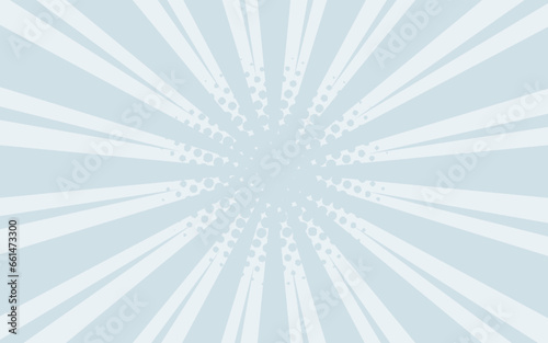 light blue halftone effect abstract comic winter background