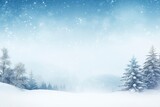 winter landscape background , generative ai