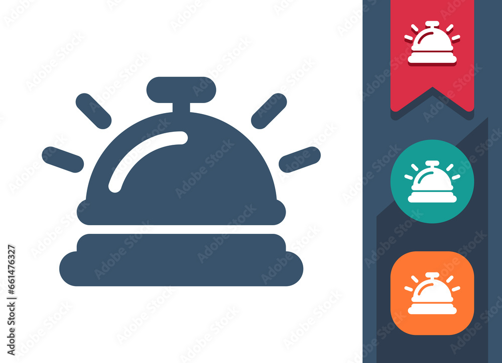 Hotel Bell Icon. Call Bell, Service Bell, Reception Bell Hotel Bell Icon. Call Bell, Service Bell, Reception Bell