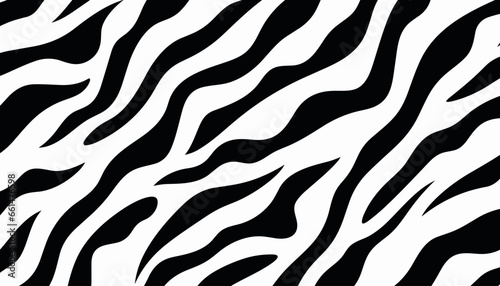 zebra skin pattern background. Vector illustration