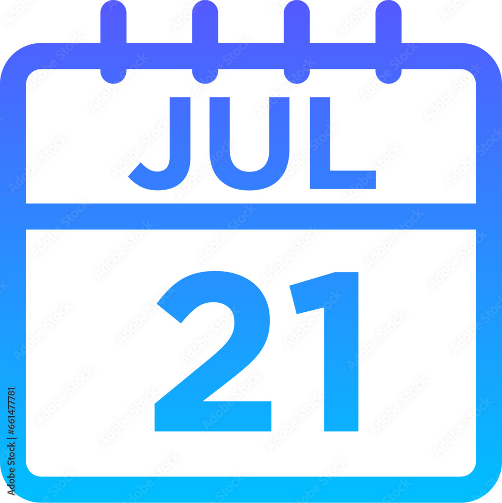 07-July - 21 Line Gradient Icon pictogram symbol visual illustration 07-July - 21 Line Gradient Icon pictogram symbol visual illustration