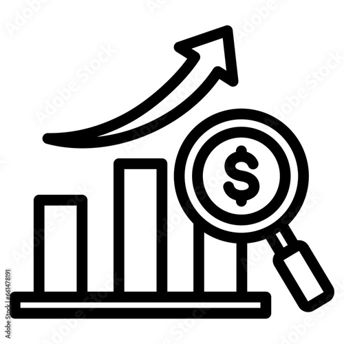 Economic Analysis Outline Icon