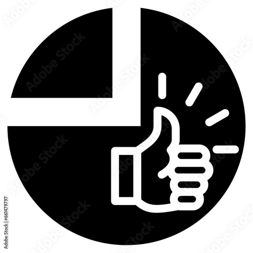 Recommendation Glyph Icon