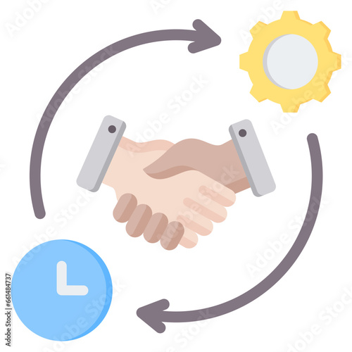 Dedication Flat Icon