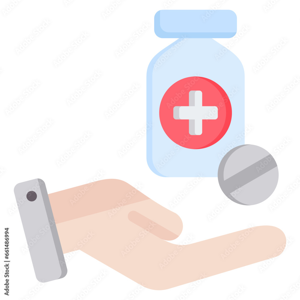 Medicine Flat Icon Medicine Flat Icon