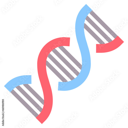 Dna Flat Icon