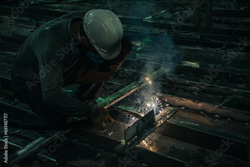 welder at work