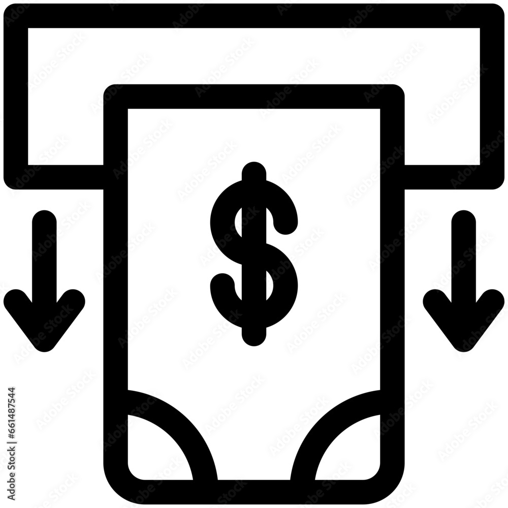 Withdrawal Icon Withdrawal Icon