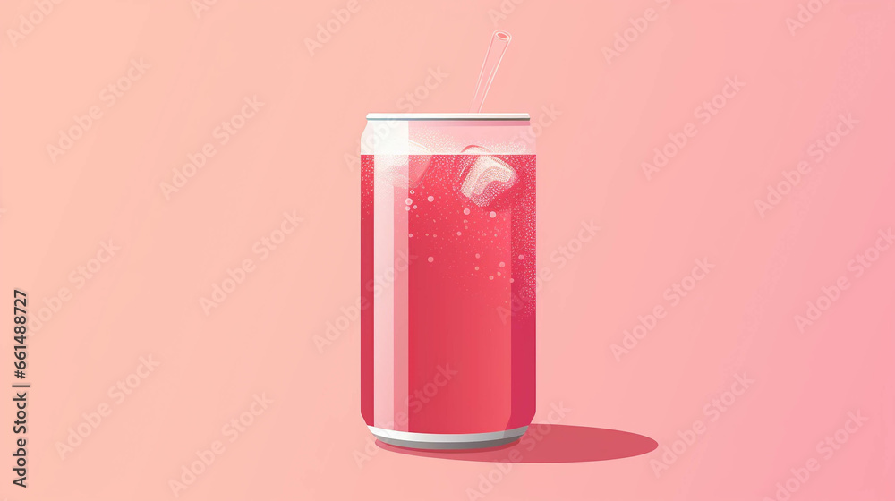 Pink Lemonade Illustration Pink Lemonade Illustration