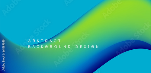 Abstract vector backdrop with fluid, geometric elements. Harmonious blend of form and color, evoking dynamic and captivating visual landscape for wallpaper, banner, background, landing page