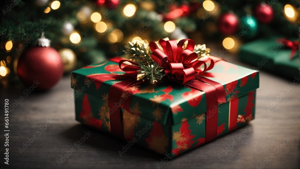 Christmas Tree decoration Christmas gift box Christmas Tree decoration Christmas gift box