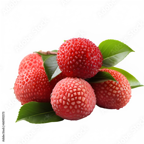 lychee fruit png ,lychee fruit isolated on transparent background ,generative ai