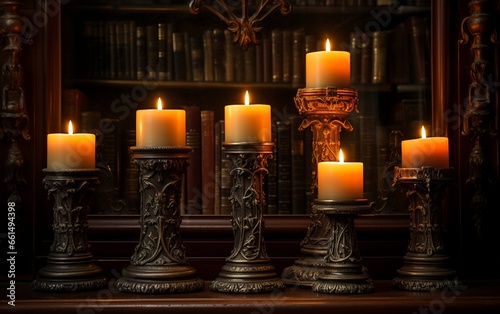 Setting a Sinister Mood with Flickering Candles
