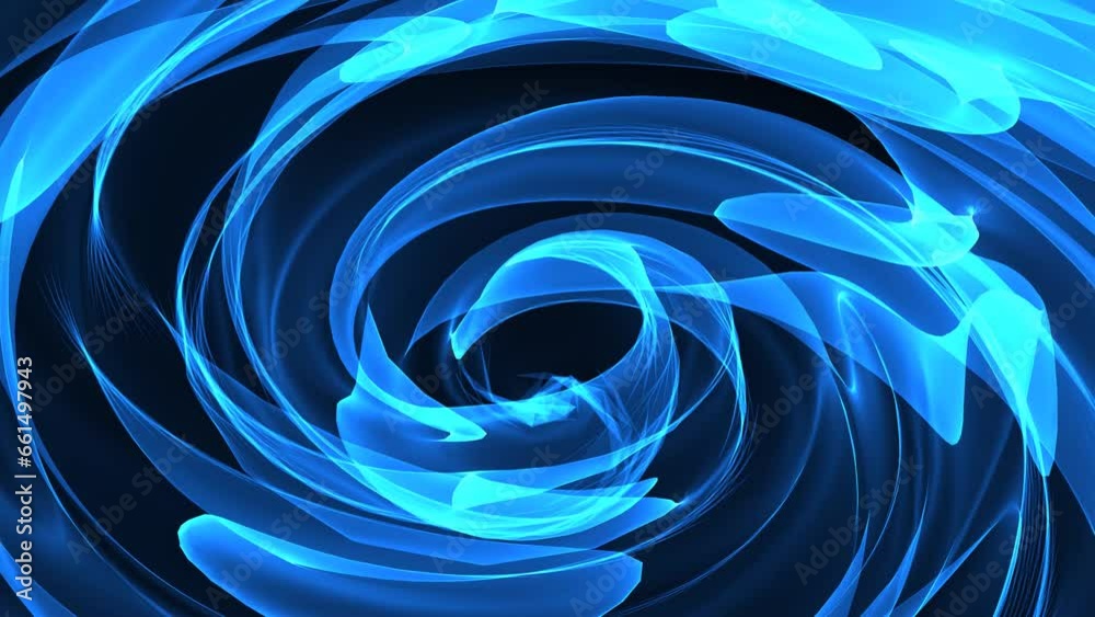 Abstract twist spiral particles background