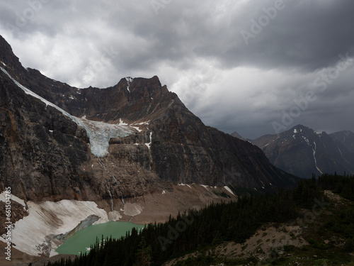 angel glacier Rocky Mountains