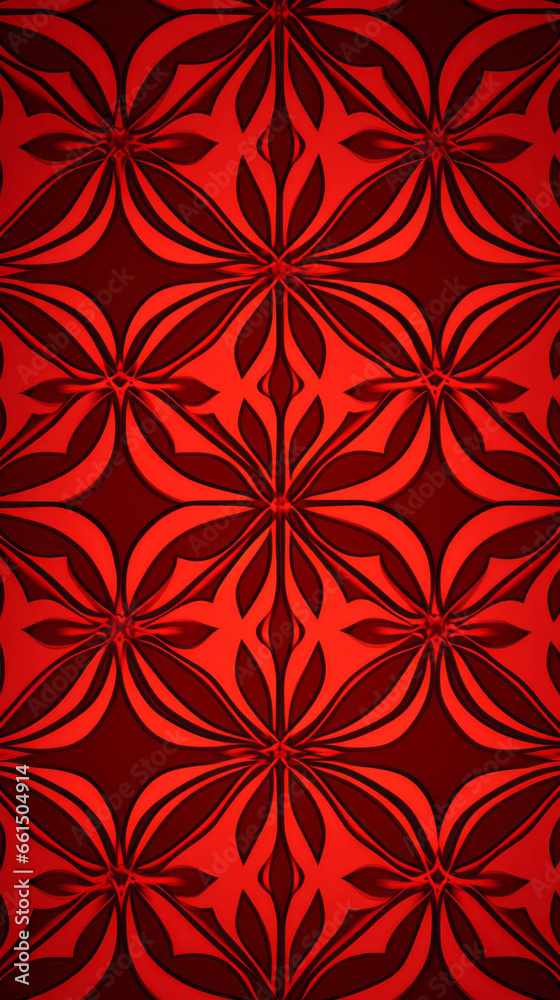 Red ceramic tiles decorative design, illustration for floor, wall, kitchen interior, textile Red ceramic tiles decorative design, illustration for floor, wall, kitchen interior, textile