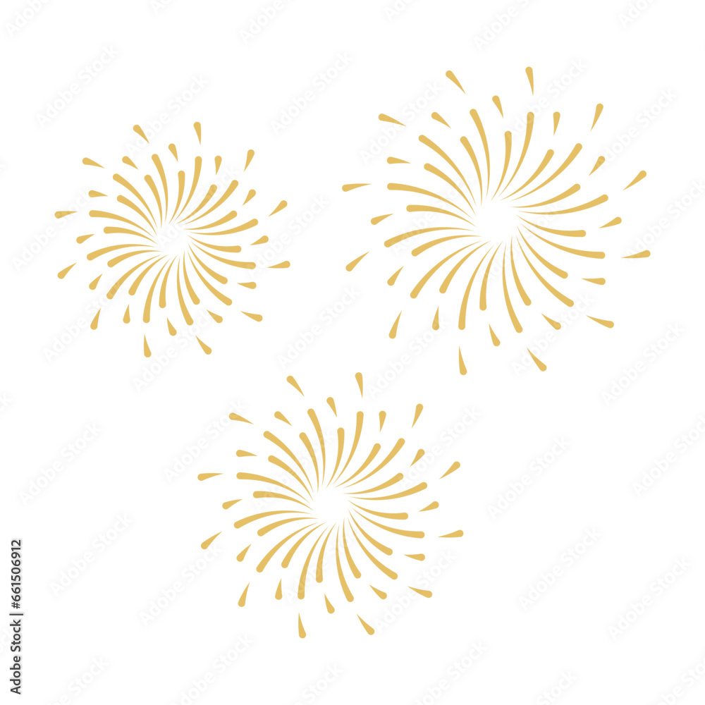 Obraz premium Firework New Year