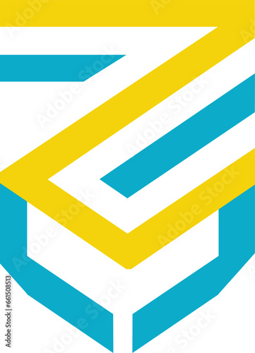 Simple Z logo design