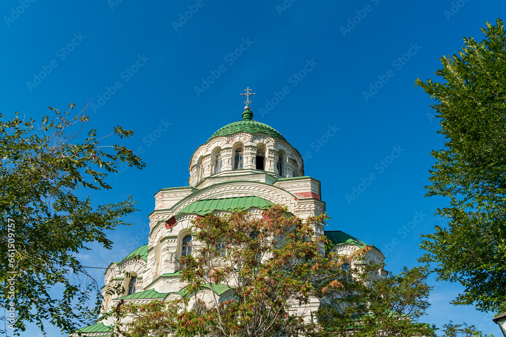 Astrakhan, Russia. Cathedral of the Holy Equal-to-the-Apostles Prince Vladimir