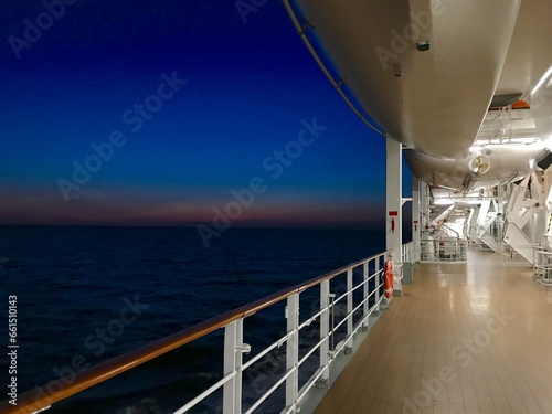 cruise ship in the sea © Jiangshan