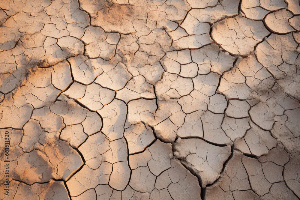 Cracked mud surface Cracked mud surface
