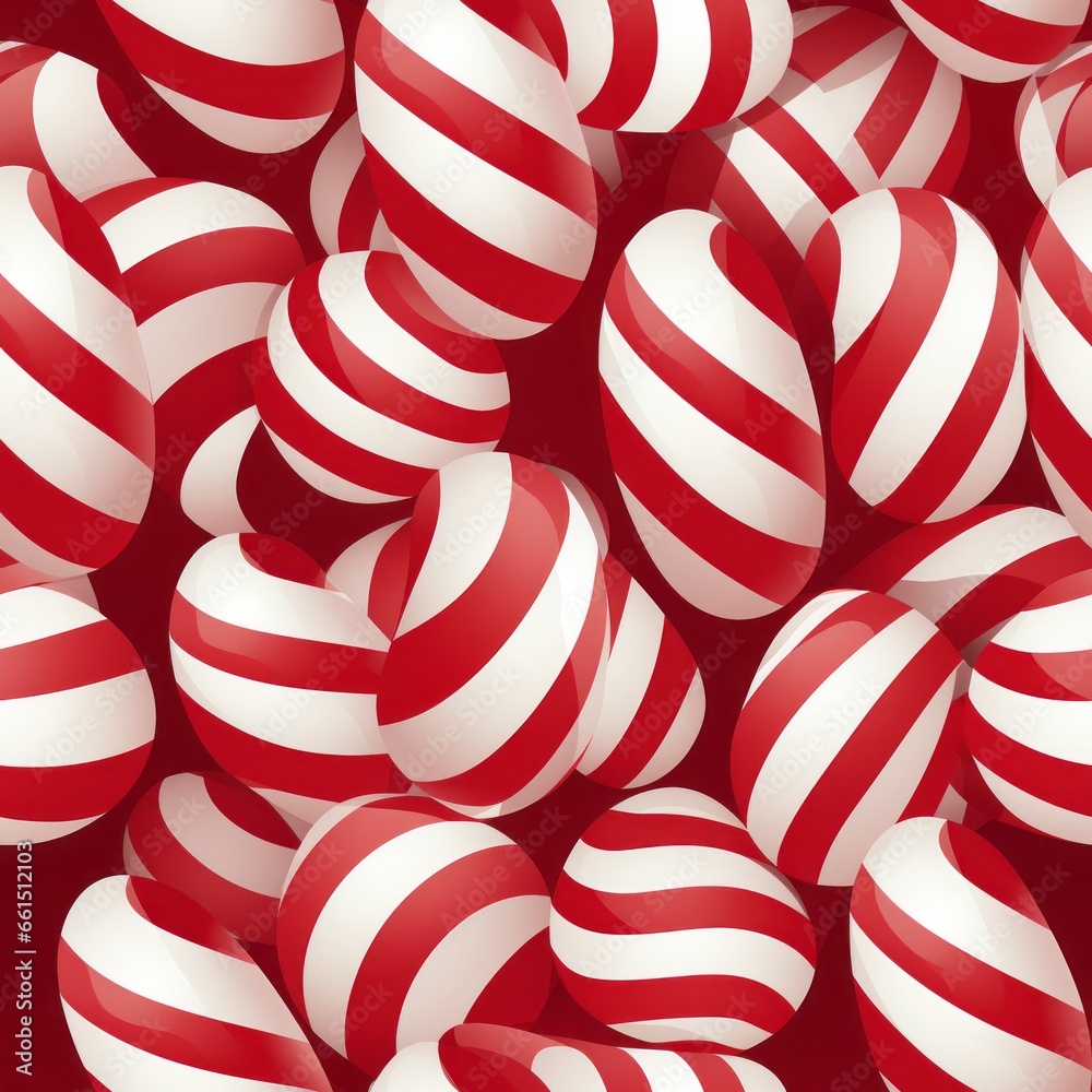 Obraz premium A colorful seamless holiday pattern for Christmas gift decorating