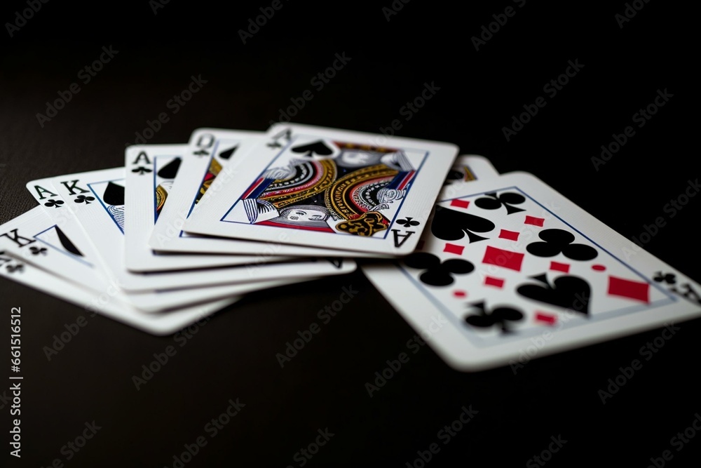 A combination of spades cards with the highest royal flush ranking in a