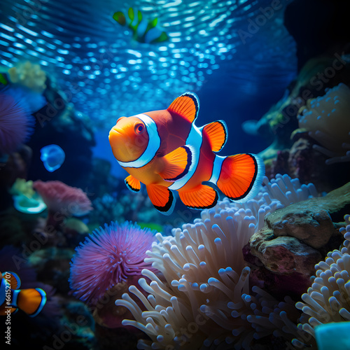 A clown fish 2. Generative AI © Phototo98